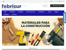 Tablet Screenshot of febrisur.com